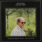LP - Jules de Corte - Miniaturen, Verzenden, Zo goed als nieuw, 12 inch, Levenslied of Smartlap
