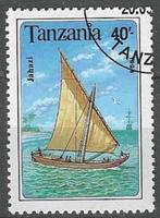 Tanzania 1994 - Yvert 1499 - Zeilboten - 40 s. (ST), Postzegels en Munten, Postzegels | Afrika, Verzenden, Tanzania, Gestempeld