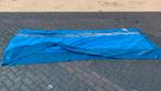 Outsunny Windscherm met kijkvenster en draagtas blauw, Ophalen, Nieuw, Outsunny, Nb