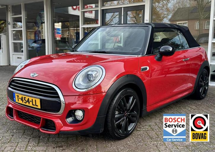Mini Cabrio 1.5 Cooper JCW Led, Keyless, Climat, Pdc, LM.., Auto's, Mini, Bedrijf, Te koop, Cabrio, ABS, Airbags, Airconditioning