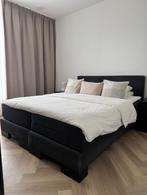 Boxspring Swiss Sense 160x200 cm met topper – Anthraciet, Huis en Inrichting, Slaapkamer | Boxsprings, Ophalen, Gebruikt, Tweepersoons