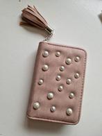 Nieuwe oud roze portemonnee parels vintage boho, Ophalen of Verzenden, Zo goed als nieuw, Roze