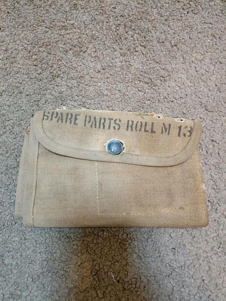 Spare parts roll M13 (1), Verzamelen, Militaria | Tweede Wereldoorlog, Amerika, Ophalen of Verzenden