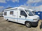 Hobby 600 camper 2.5TD super indeling 1997 vastbed+zitgroep, Caravans en Kamperen, Campers, Hobby, Bedrijf, Diesel, 6 tot 7 meter