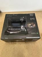 Lenco Platenspeler met Bluetooth - LBT-215BK - Piano Black, -, -, Ophalen of Verzenden, Zo goed als nieuw