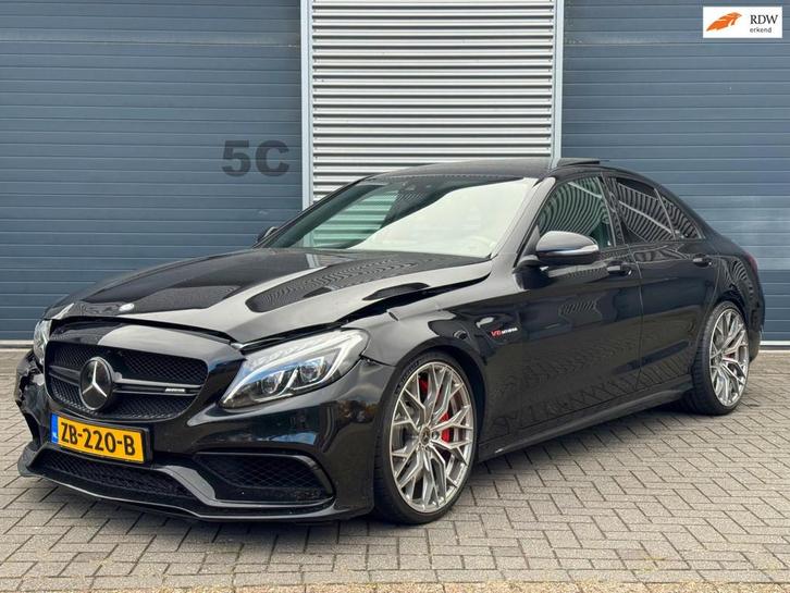 Mercedes-Benz C-klasse AMG 63 S 2015 SEDAN, Auto's, Mercedes-Benz, Bedrijf, Te koop, C-Klasse, 360° camera, ABS, Achteruitrijcamera