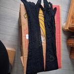 Zwarte kanten handschoenen kielegat, Ophalen of Verzenden, Zo goed als nieuw, Carnaval