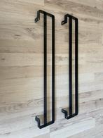 Handdoekstang Ikea, Huis en Inrichting, Badkamer | Badtextiel en Accessoires, Ophalen, Gebruikt, Zwart, Handdoekenrek
