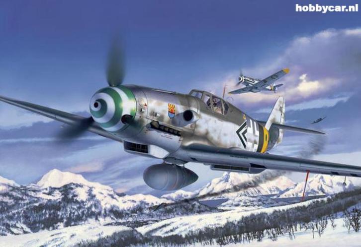 RE4665 Messerschmitt Bf109 G-6  (Revell) 1:32, Hobby en Vrije tijd, Modelbouw | Vliegtuigen en Helikopters, Nieuw, Vliegtuig, Groter dan 1:72