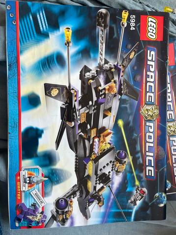 LEGO Space Police 5984 Lunar Limo (2010) Zeldzaam & Compleet beschikbaar voor biedingen