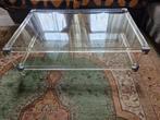 Mooie glans tafel, Ophalen of Verzenden, Zo goed als nieuw, Rechthoekig, Minder dan 50 cm