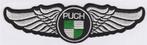 Puch stoffen opstrijk patch embleem #2, Verzenden, Nieuw