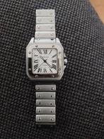 Cartier Santos horloge, Staal, Gebruikt, Staal, Polshorloge