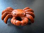 Boxwood Netsuke van een krab Japan, Antiek en Kunst, Ophalen of Verzenden