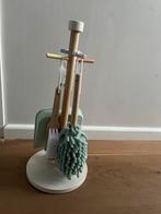 Houten Speelgoed Schoonmaakset, Ophalen, Zo goed als nieuw, Knutselen