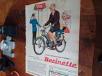 Paginagrote kleuren advertentie van Berinette bromfiets 1962, Ophalen of Verzenden, Zo goed als nieuw, Overige typen