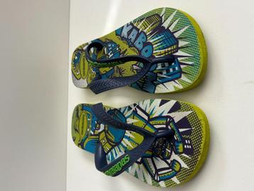 Stevige Havaianas met stoere print! Maat: 33 34 Reserve slip beschikbaar voor biedingen