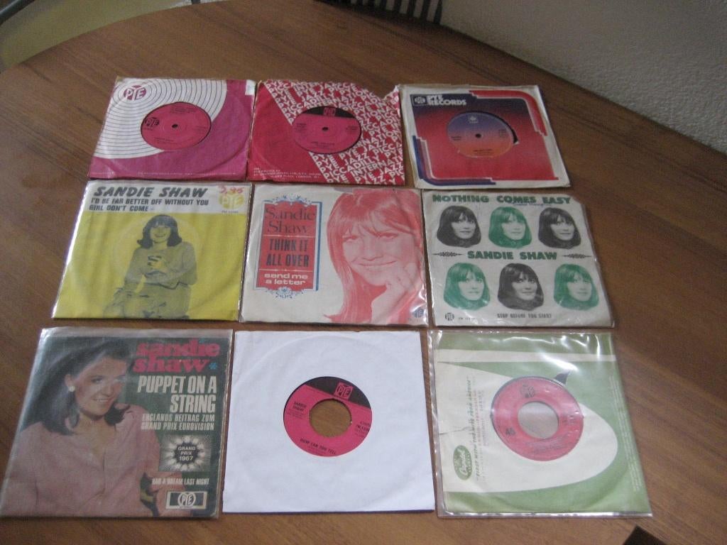 60s sandie shaw single collection, Cd's en Dvd's, Vinyl Singles, Gebruikt, 7 inch, Single, Ophalen of Verzenden