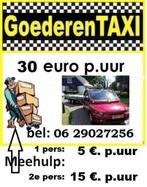 GoederenTaxi. Bank vervoeren. va. 30 €. per uur., Diensten en Vakmensen, Koeriers, Chauffeurs en Taxi's, Chauffeursdiensten