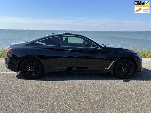 Infiniti Q60 Coupé 2.0 Turbo Automaat OpenDak/Leer UNIEK, Auto's, Infiniti, Bedrijf, Te koop, Q60, ABS, Achteruitrijcamera, Adaptive Cruise Control