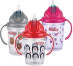 Nuby Flip-it Rietjesbeker Antilekbeker! (2 stuks €15,-), Ophalen of Verzenden, Nieuw