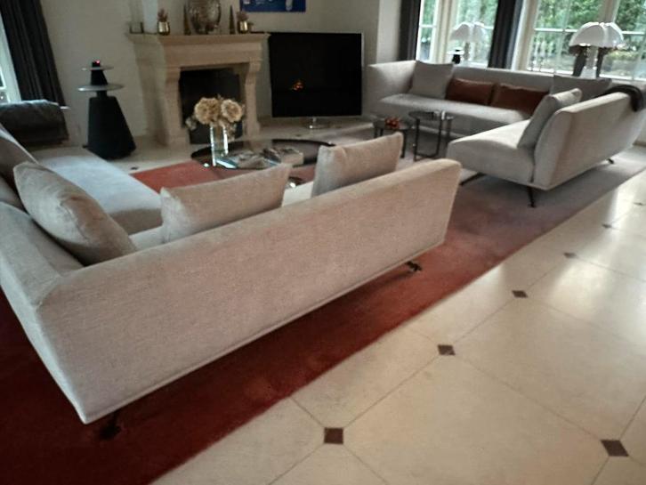 Lema design bankstel - Italiaans topdesign, Huis en Inrichting, Banken | Bankstellen, Zo goed als nieuw, Rechte bank, Vierpersoons of meer