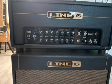 Line6 Bogner DT25 gitaar versterker top en speaker beschikbaar voor biedingen