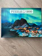 Legpuzzel 1000 stukjes - Noorderlicht, Hobby en Vrije tijd, Denksport en Puzzels, Ophalen of Verzenden, 500 t/m 1500 stukjes, Zo goed als nieuw