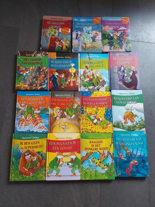 Geronimo Stilton  15 stuks!, Boeken, Kinderboeken | Jeugd | onder 10 jaar, Zo goed als nieuw, Ophalen of Verzenden