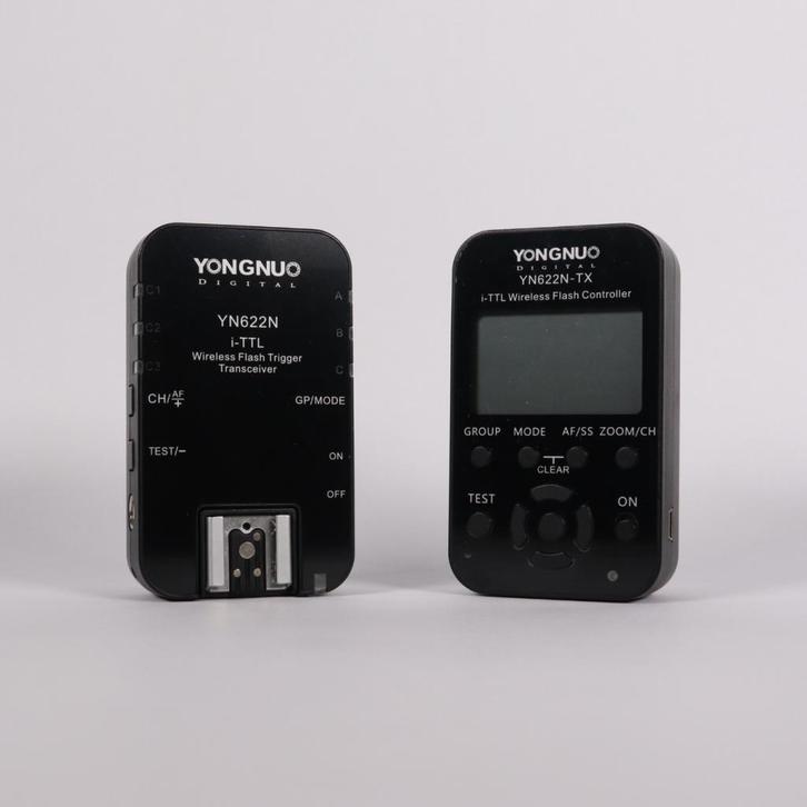 Yongnou YN622N Wirreless Flash Controller + Trigger receiver, Audio, Tv en Foto, Fotografie | Lenzen en Objectieven, Gebruikt