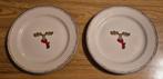 2 Rudolph kerstborden, Huis en Inrichting, Keuken | Servies, Ophalen of Verzenden, Zo goed als nieuw