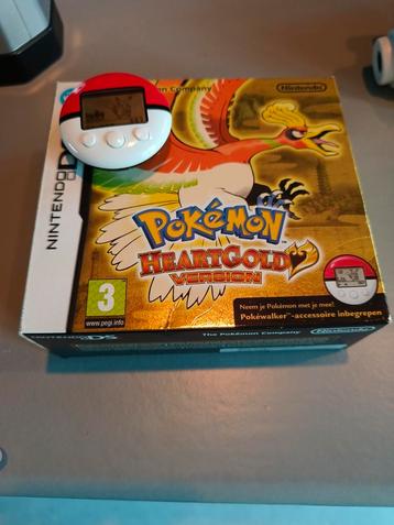 Pokemon Heartgold Compleet in Doos + Pokewalker beschikbaar voor biedingen