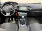 Peugeot 308 1.2 PureTech Blue Lease Premium,D-RiemVV,2e Eige, Stof, Gebruikt, Parkeersensor, Zwart