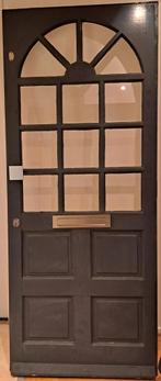 Houten voordeur, Ophalen, Gebruikt, 80 tot 100 cm, Buitendeur