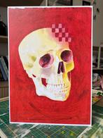 Kunst Print - Schedel - 21x30 cm, Ophalen of Verzenden