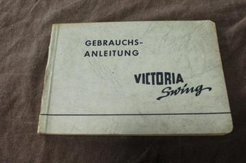 Victoria Swing 1955 motorrad gebrauchs anleitung handleiding beschikbaar voor biedingen