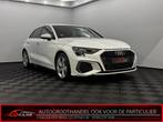 Audi A3 Sportback 30 TFSI S-line Airco, Navi, Parkeersensore, Stof, Wit, Bedrijf, Hybride Elektrisch/Benzine