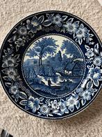 Delfts Blauw Wandbord Wildrose, Ophalen of Verzenden