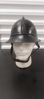 Oude Duitse brandweerhelm eind 19e eeuw, Verzamelen, Ophalen of Verzenden, Overige soorten, Duitsland, Helm of Baret