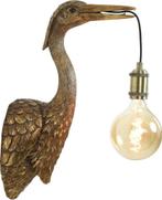 Nieuw Reiger wandlamp goud van Light & Living, Ophalen of Verzenden, Nieuw, Kunststof