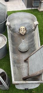 Zinken bad en teilen, Tuin en Terras, Overige Tuin en Terras, Ophalen, Gebruikt