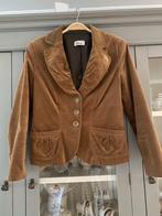 Blazer Cognac velours Miss Etam bruin maat 42 zgan, Kleding | Dames, Bruin, Maat 42/44 (L), Ophalen of Verzenden, Zo goed als nieuw