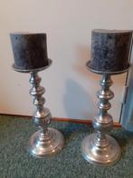 Kandelaars, Antiek en Kunst, Ophalen of Verzenden, Zilver