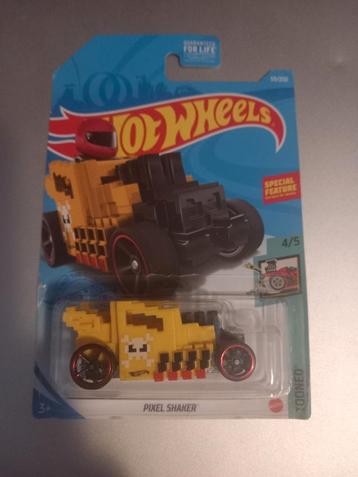 Hot Wheels Pixel Shaker - Tooned Nieuw long card VS uitgave  beschikbaar voor biedingen
