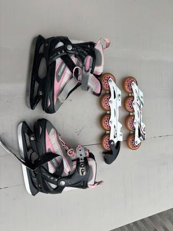 Sportline powerflex skeelers en schaatsen in 1 beschikbaar voor biedingen