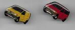 2 BESTELWAGENS AUTO PINS MERCEDES BUSSEN, Ophalen of Verzenden, Gebruikt, Transport