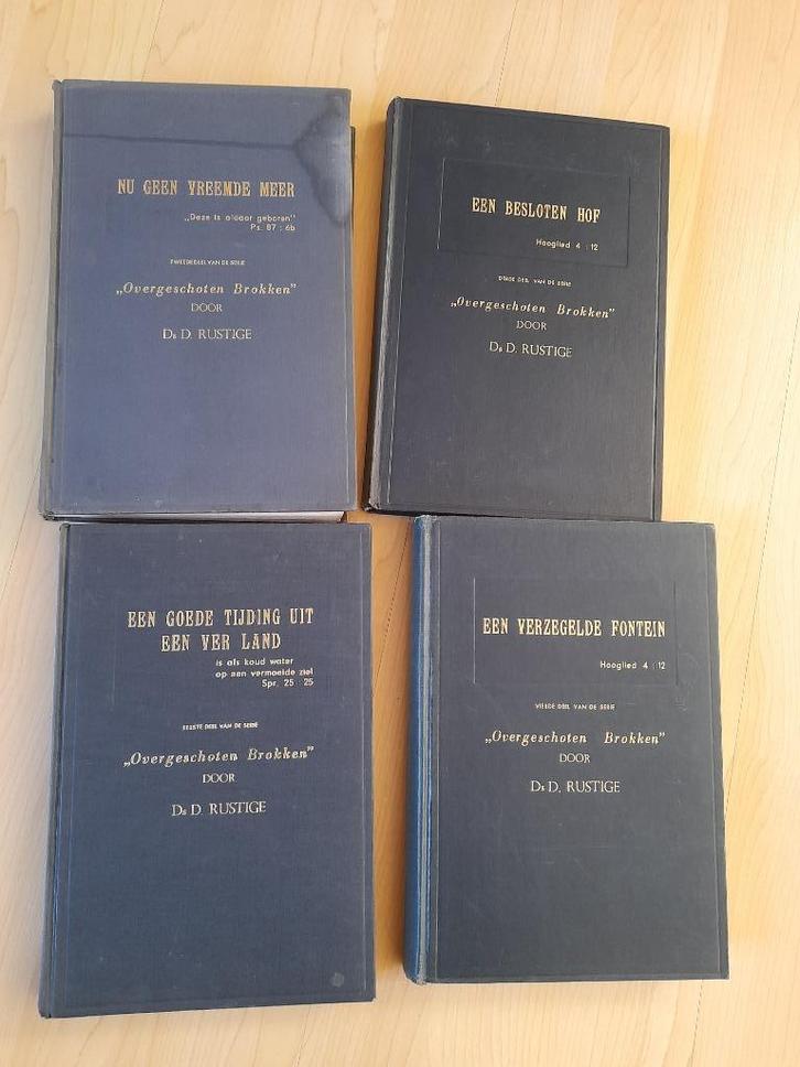 OVERGESCHOTEN BROKKEN ds D Rustige 4 delen, Boeken, Godsdienst en Theologie, Gelezen, Ophalen of Verzenden