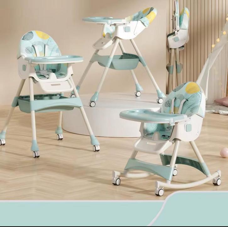 Kinder Eetstoel - Verstelbaar & Comfortabel, Kinderen en Baby's, Kinderstoelen, Nieuw, Inklapstoel, Aanschuifbaar, Afneembaar eetblad