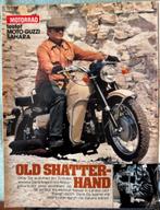 Test 1975 Moto Guzzi Falcone 500 Sahara, Verzenden, Zo goed als nieuw, Motoren