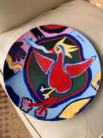 Corneille De Vuurvogel bord doorsnede 31 cm, Ophalen of Verzenden